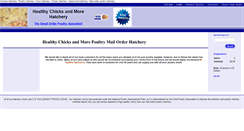 Desktop Screenshot of healthychicksandmore.com
